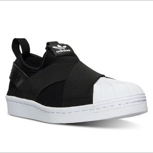 Adidas women shoes superstar slip on 7.5